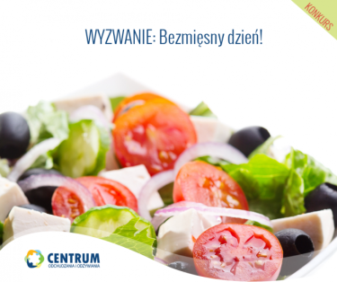 Konkurs "Wyzwanie: bezmięsny dzień"