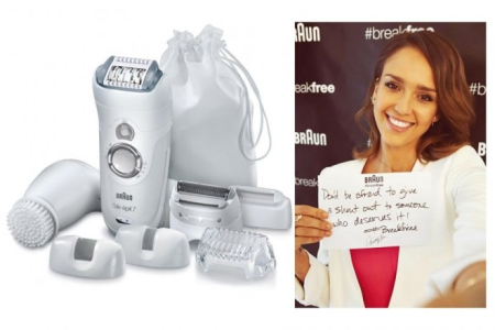 Przyłącz się do akcji Braun #breakfree i wygraj najnowszy depilator Braun Braun Silk-épil 7