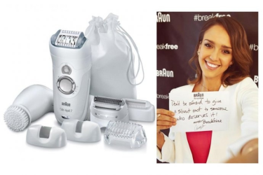 Przyłącz się do akcji Braun #breakfree i wygraj najnowszy depilator Braun Braun Silk-épil 7
