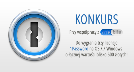 Udostępnij, skomentuj i wygraj 1Password