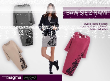 Bądź trendy i wygraj sukienkę UNISONO