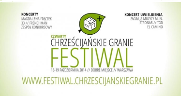 Konkurs "Festiwal Chrześcijańskie Granie - wybierz zespół" Warszawa