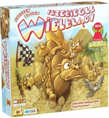 Przebiegłe wielbłądy - konkurs planszówkow