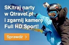 SKItraj narty w Qtravel.pl i wygraj sportową kamerę FULL HD