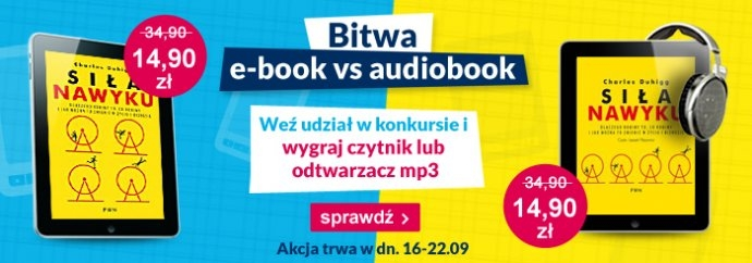 Konkurs "Bitwa - ebook vs audiobook"