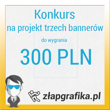 Konkurs na projekt trzech bannerów sklepu z roletami