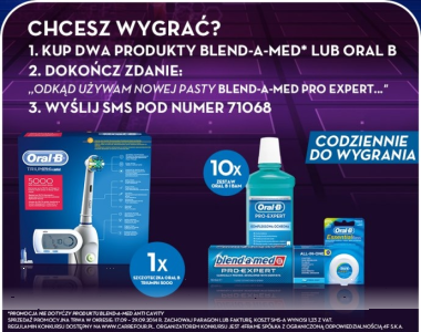 Konkurs "Zadbaj o kompleksową ochronę jamy ustnej z blend-a-med"