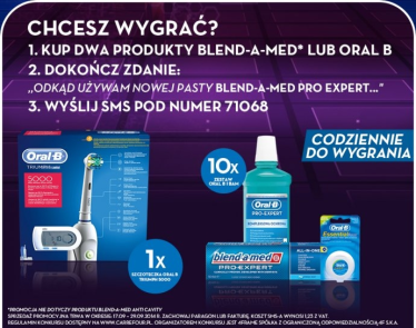 Konkurs "Zadbaj o kompleksową ochronę jamy ustnej z blend-a-med"