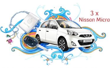 Płać naklejką, gadżetem do PKO Konta dla Młodych i wygraj Nissana Micra