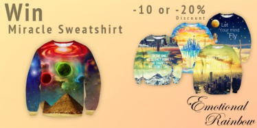 Międzynarodowy konkurs - wygraj bluzę lub zniżkę