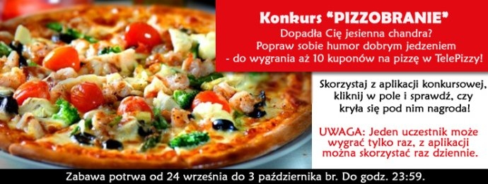 Konkurs "Pizzobranie"