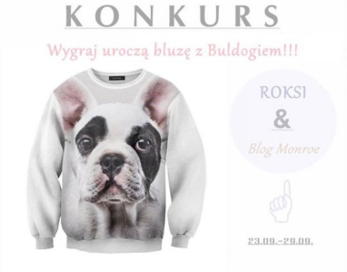 Do wygrania urocza bluza z Buldogiem