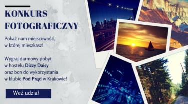 Konkurs fotograficzny: Wygraj darmowy pobyt dla 2 osób w Krakowie!