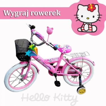 Wygraj rowerek dziecięcy firmy HELLO KITY