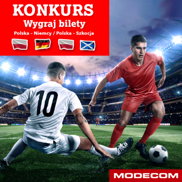 Konkurs "Bilety na mecz z MODECOM"