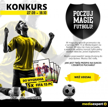 Konkurs "Poczuj magię futbolu"
