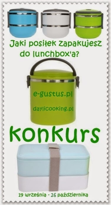 Konkurs "Gustownie, smacznie i oryginalnie, czyli zabieramy ze sobą posiłek"