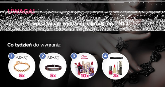 Wygraj bransoletkę damską APART