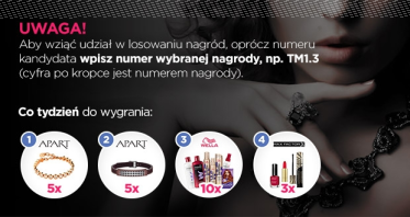 Wygraj bransoletkę damską APART