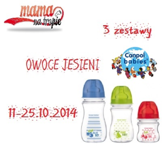 Konkurs "Owoce jesieni z Canpol"