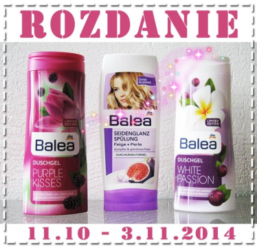 Konkurs "Rozdanie BALEA"