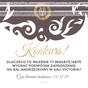 Wygraj zaproszenie na bal Andrzejkowy, Łódź