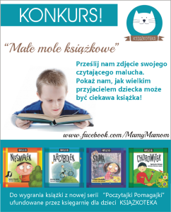 Konkurs fotograficzny "Małe mole książkowe"