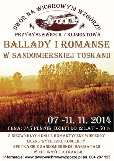 Wygraj pakiet sylwestrowy dla dwóch osób na Wichrowym Wzgórzu