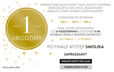 Konkurs "Urodzinowa Loteria"