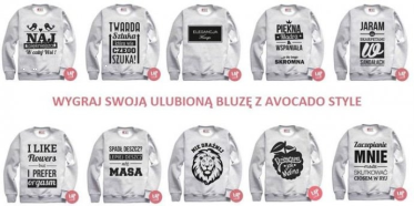 Wygraj swoją ulubioną bluzę z Avocado Style!