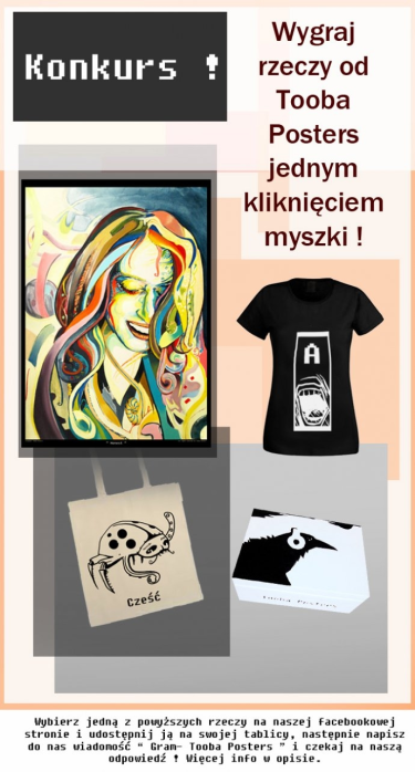 Konkurs inauguracyjny sklepu internetowego Tooba Posters