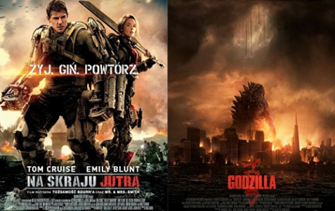 Wygraj gadżety związane z filmami "Godzilla" i "Na skraju jutra"