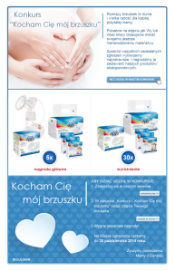 Konkurs "Kocham Cię mój brzuszku"