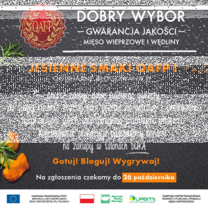 Konkurs "Jesienne Smaki QAFP - Qulinarne blogowanie z QAFP II"