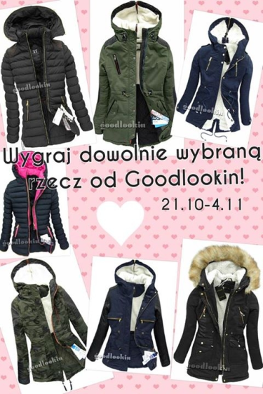 Wygraj dowolnie wybraną rzecz ze sklepu http://goodlookin.pl/!