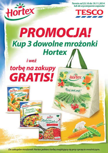Zrób zakupy i odbierz torbę Hortex