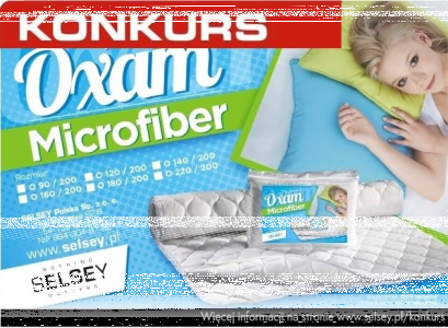 Wygraj nakładę MicroFiber by Oxam!