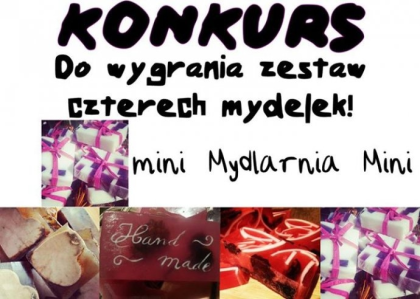 Wygraj zestaw czterech mydełek o wartości 45z