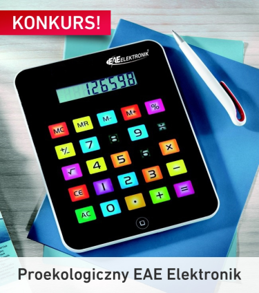 Wymyśl hasło i wygraj designerski kalkulator!