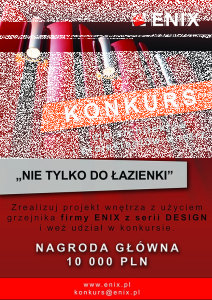 I Edycja Konkursu "Nie tylko do łazienki"