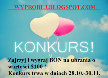 Wygraj bon o wartości $100 na ubrania!