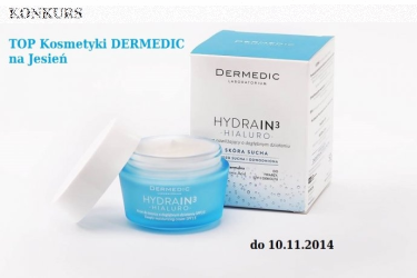 Konkurs "TOP Kosmetyki DERMEDIC na Jesień"