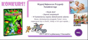 Wygraj DVD Tom&Jerry - Jak uratować smoka