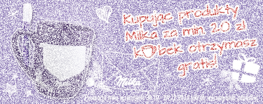 Konkurs "Milka" Kubek na życzenia gratis