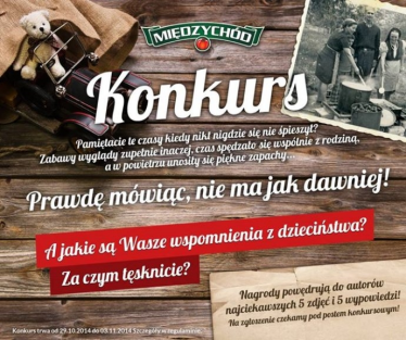 Konkurs "Nie ma jak dawniej..."
