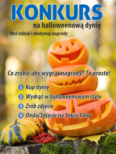 Konkurs "Halloweenowa dynia"