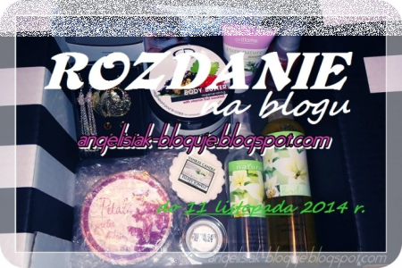 Rozdanie u angelisiak-bloguje.blogspot.com