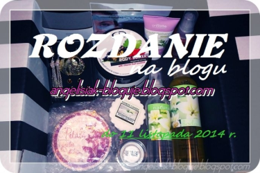 Rozdanie u angelisiak-bloguje.blogspot.com