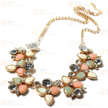 Konkurs ze ShipGRATS.eu o Kwiatkowy naszyjnik z elementami z szlifowanego szkła