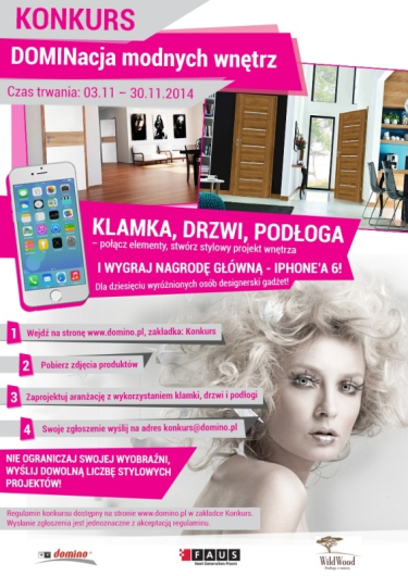 Konkurs "DOMINacja modnych wnętrz"